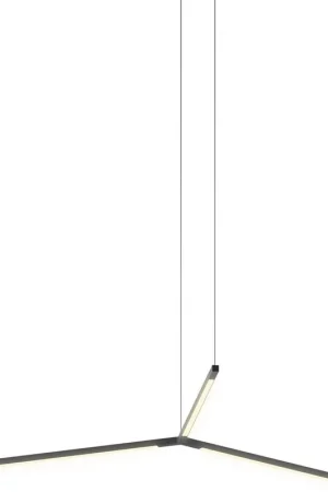 Z-Bar LED 27.3 inch Matte Black Pendant Ceiling Light, Trio Top Pick